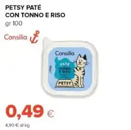 Tigre Consilia petsy paté con tonno e riso offerta
