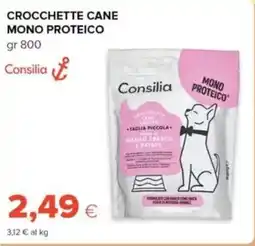 Tigre Consilia crocchette cane mono proteico offerta