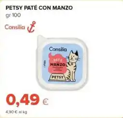 Tigre Consilia petsy paté con manzo offerta