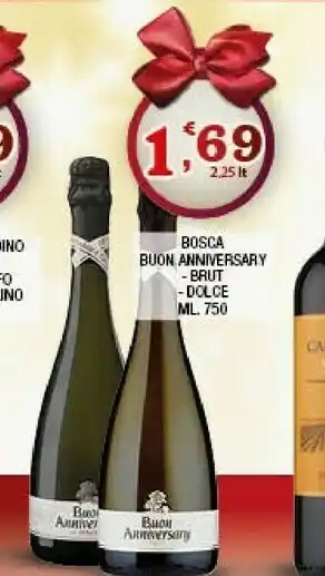 Buon anniversary bosca