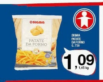 Sigma Sigma patate da forno offerta