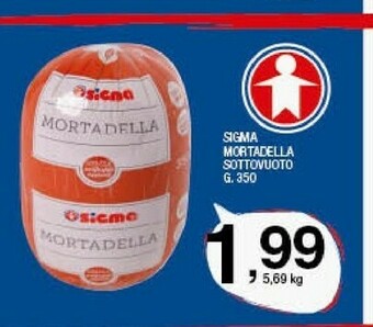 Sigma Sigma mortadella sottovuoto offerta
