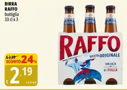 Tigros Birra RAFFO offerta