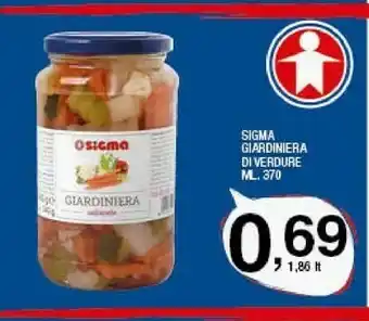 Sigma giardiniera di verdure 370 g