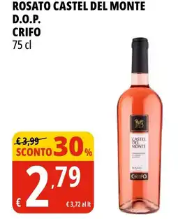 Tigros Rosato castel del monte D.O.P. CRIFO offerta