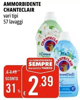 Tigros Ammorbidente CHANTECLAIR offerta