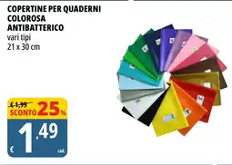 Tigros Copertine per quaderni colorosa antibatterico offerta
