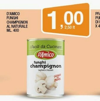Sigma Funghi champignon al naturale offerta