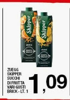 Sigma Skipper succhi di frutta offerta