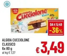 A&O Algida cucciolone classico offerta