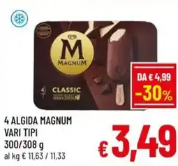 A&O 4 algida magnum vari tipi offerta