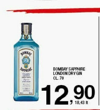 Sigma Sapphire london dry gin 700 g(ml) offerta