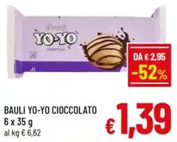 A&O Bauli yo-yo cioccolato offerta