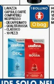 Sigma Capsule caffè compatibili nespresso - 10 pezzi offerta