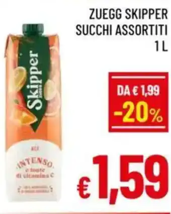 A&O Zuegg skipper succhi assortiti offerta