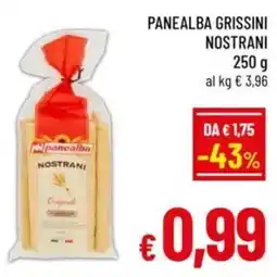 A&O Panealba grissini NOSTRANI offerta