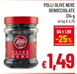 A&O Polli olive nere denocciolate offerta