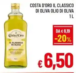 A&O Costa d'oro il classico di oliva olio di oliva offerta