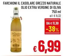 A&O Farchioni il casolare grezzo naturale olio extra vergine di oliva offerta
