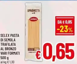 A&O Selex pasta di semola trafilata al bronzo vari formati offerta