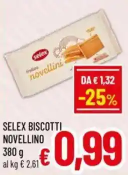 A&O Selex biscotti novellino offerta