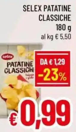 A&O Selex patatine classiche offerta