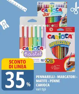 Tigros Pennarelli - marcatori - matite - penne CARIOCA offerta