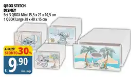 Tigros Qbox stitch DISNEY offerta