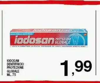 Sigma Iodosan dentifricio protezione globale offerta
