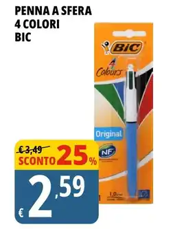 Tigros Penna a sfera 4 colori BIC offerta