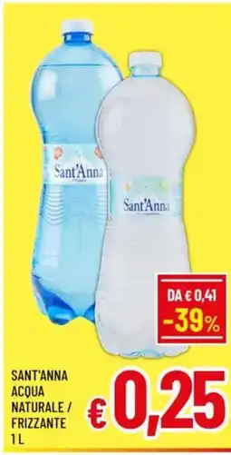 A&O Sant'anna acqua naturale / frizzante offerta