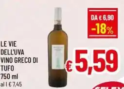 A&O Le vie dell'uva vino greco di tufo offerta