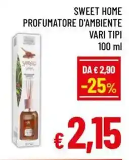 A&O Sweet home profumatore d'ambiente vari tipi offerta