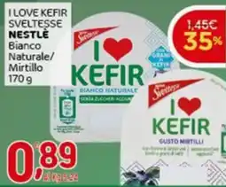 Crai I love kefir sveltesse NESTLE offerta
