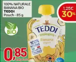 Crai 100% naturale banana bio TEDDI offerta