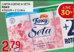 Crai Carta igienica seta FOXY offerta