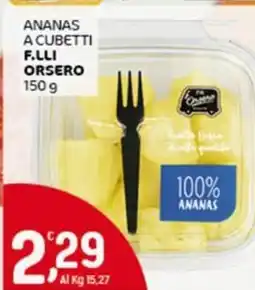 Crai Ananas a cubetti F.LLI ORSERO offerta