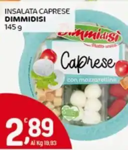 Crai Insalata caprese DIMMIDISI offerta