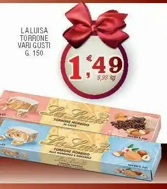 Sigma Torrone morbido con cioccolato e nocciole 150 g(ml) offerta
