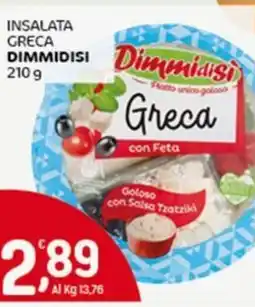 Crai Insalata greca DIMMIDISI offerta