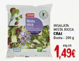 Crai Insalata mista ricca CRAI offerta