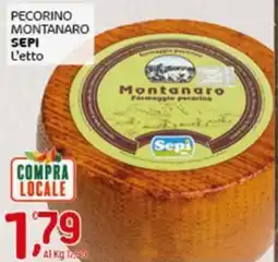 Crai Pecorino montanaro SEPI offerta