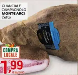 Crai Guanciale campagnolo MONTE ARCI offerta
