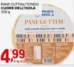Crai Pane guttiau tondo CUORE DELL'ISOLA offerta
