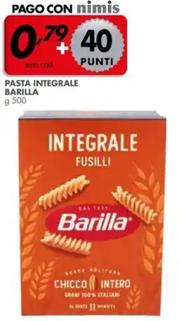 Italmark Pasta integrale BARILLA offerta