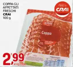 Crai Coppa gli affettati freschi CRAI offerta