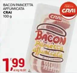 Crai Bacon pancetta affumicata CRAI offerta