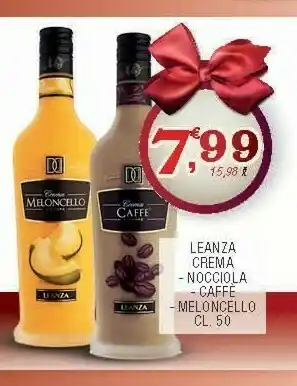 Sigma Leanza crema nocciola caffè a - meloncello offerta