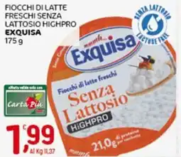 Crai Fiocchi di latte freschi senza lattosio highpro EXQUISA offerta