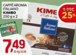Crai Caffè aroma italiano KIMBO offerta
